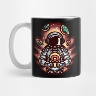 Cartoon Aesthetic Astronaut Mug